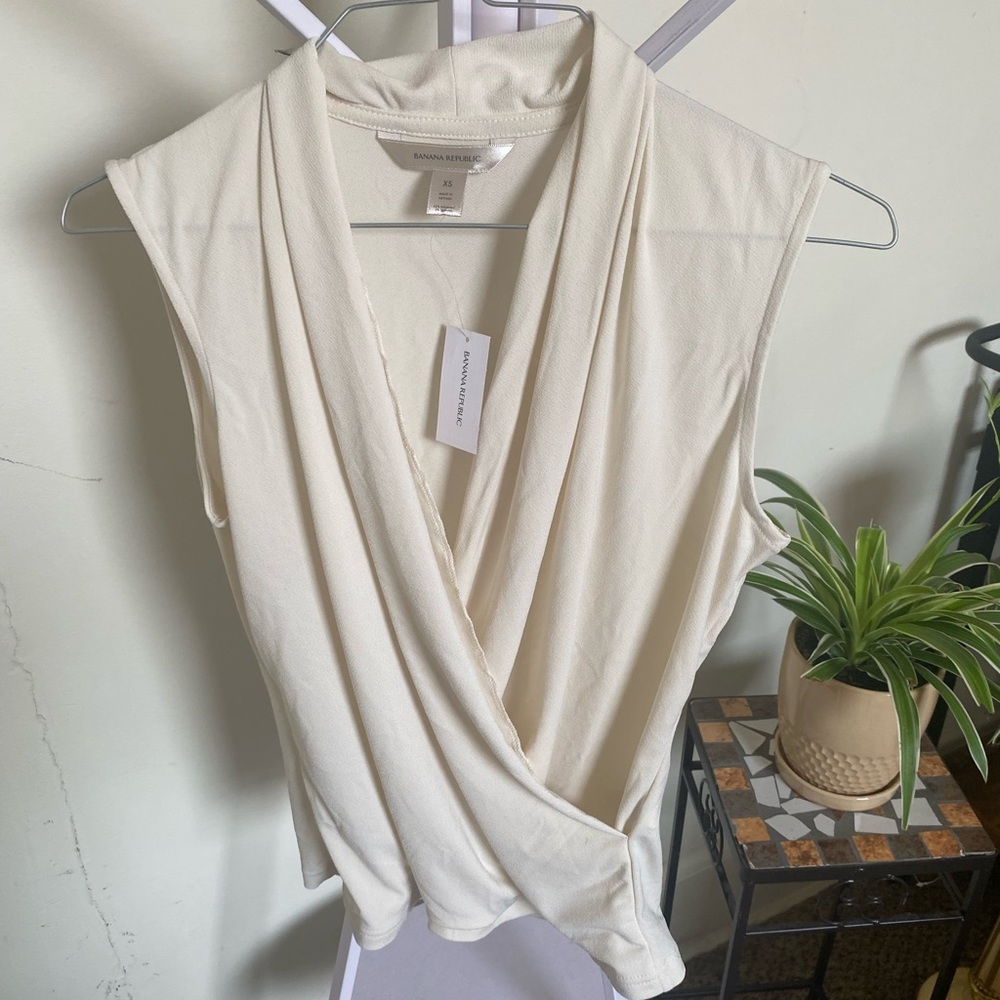 Banana Republic Wrap Top